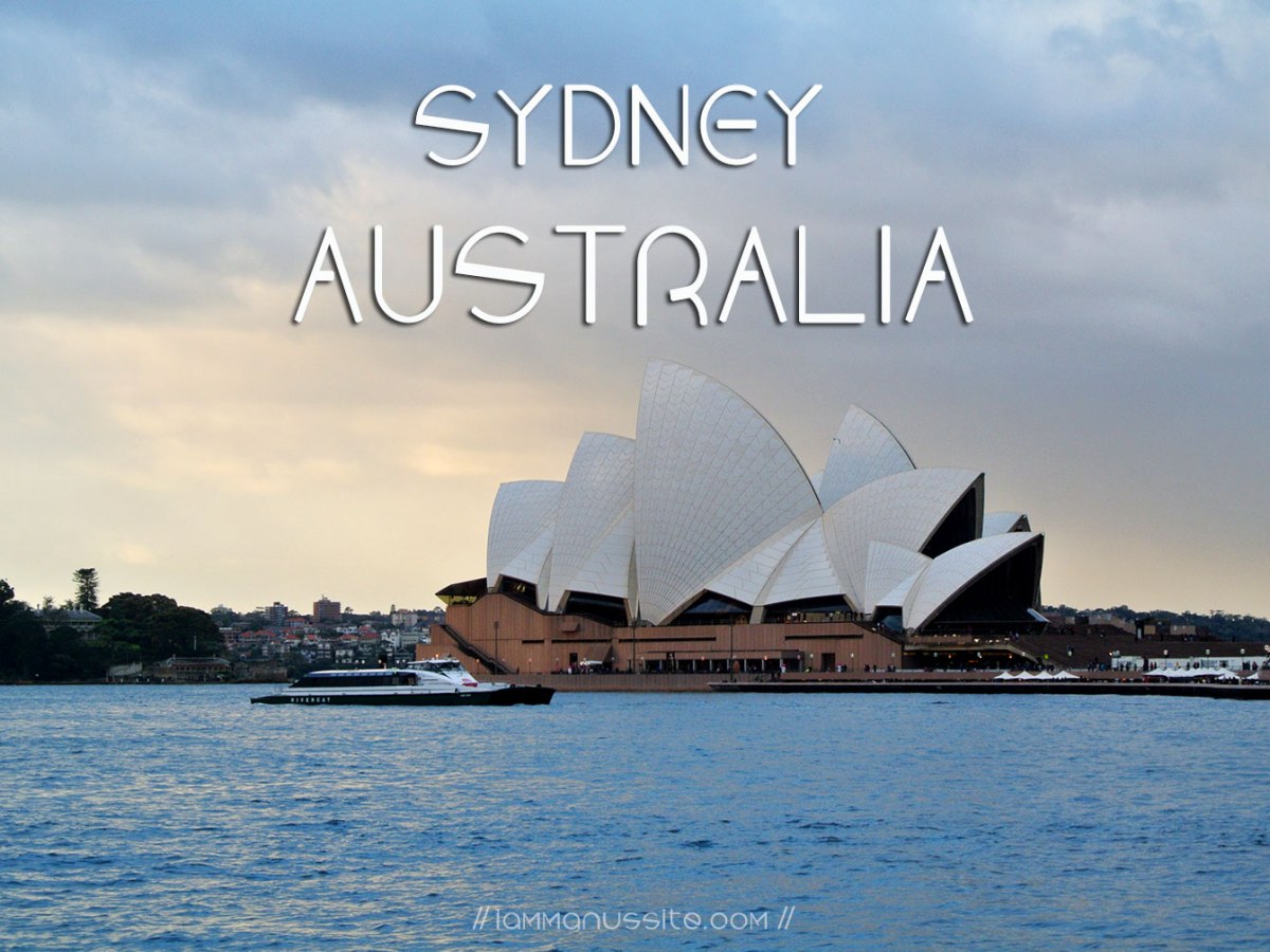 Sydney Trip …. ฉันมาทำอะไรที่(ซิด)นี่